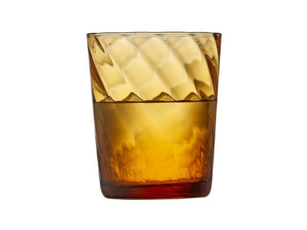 Lyngby Glass VIENNA Szklanki Niskie 300 ml 4 Szt. / Żółte
