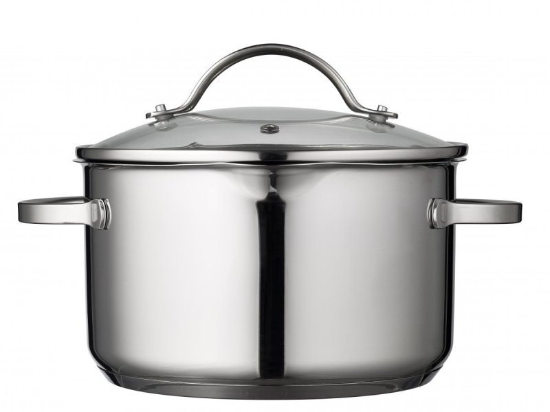 Funktion KITCHEN Zestaw Garnków Stalowych 6 El. / Srebrny