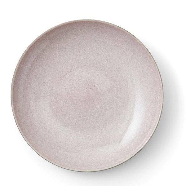 Bitz GREY Patera 40 cm Szara - Różowy Środek