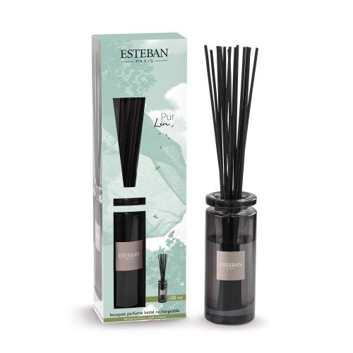 Esteban PARIS Dyfuzor Zapachowy z Patyczkami 100 ml / Zapach Pur Lin