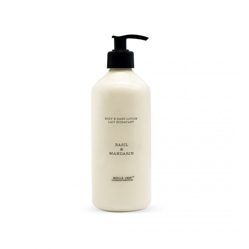 Cereria Molla BOUTIQUE Balsam - Lotion do Ciała i Rąk 500 ml / Basil and Mandarin