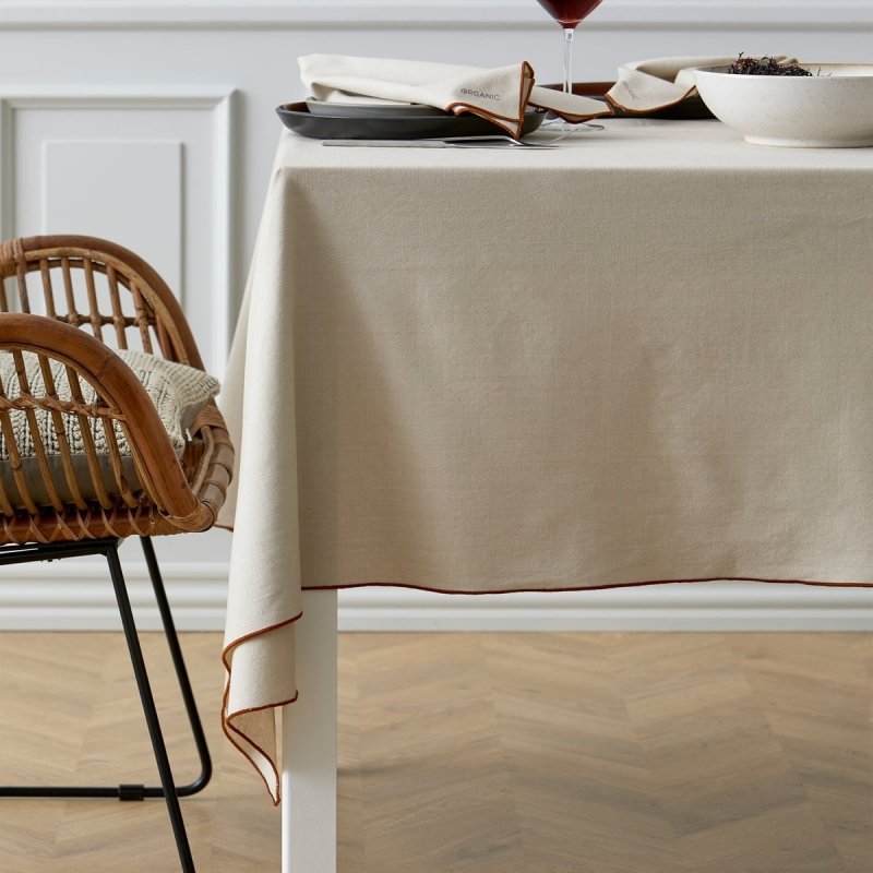 Sodahl ORGANIC Obrus 140x350 cm / Kremowy