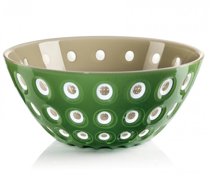 Guzzini LE MURRINE Miska 25 cm / Zielona