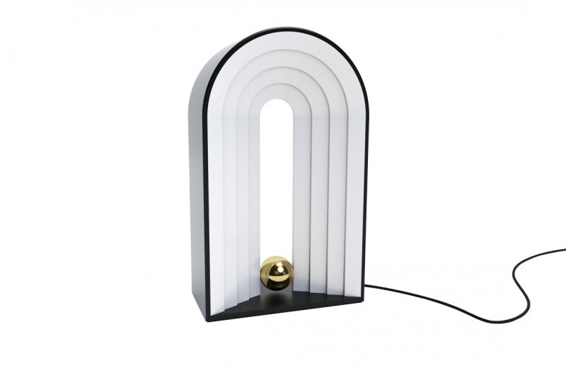 Aytm CASTELLUM Lampa Stołowa LED Czarna