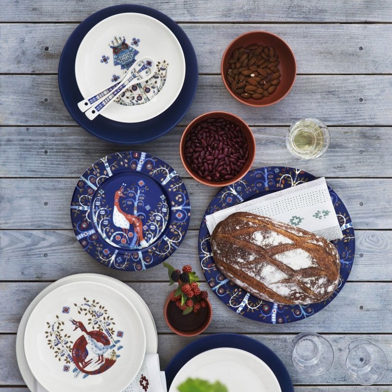 Iittala TAIKA Talerz Płaski 27 cm Niebieski