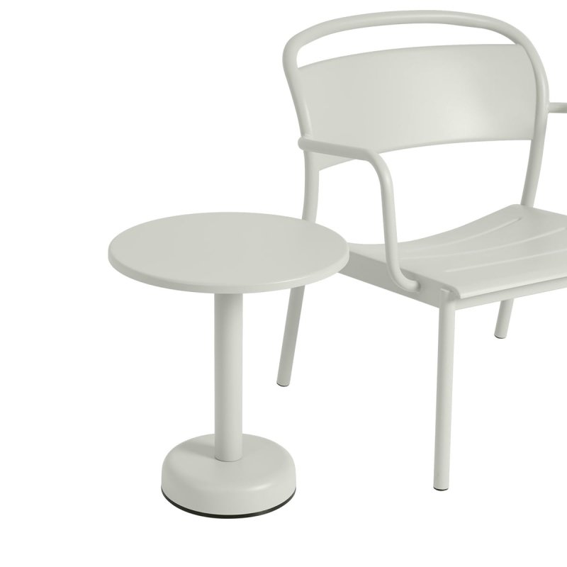 Muuto LINEAR OUTDOOR Stalowy Stolik Kawowy Ogrodowy - Zewnętrzny / Niebieski