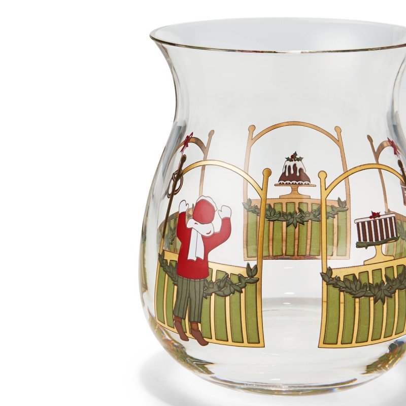 Holmegaard CHRISTMAS Świąteczny Świecznik Tealight 2 Szt. / Edycja 2023
