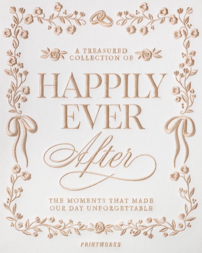 Printworks PHOTO Album do Zdjęć - Haftowany / Happily Ever After