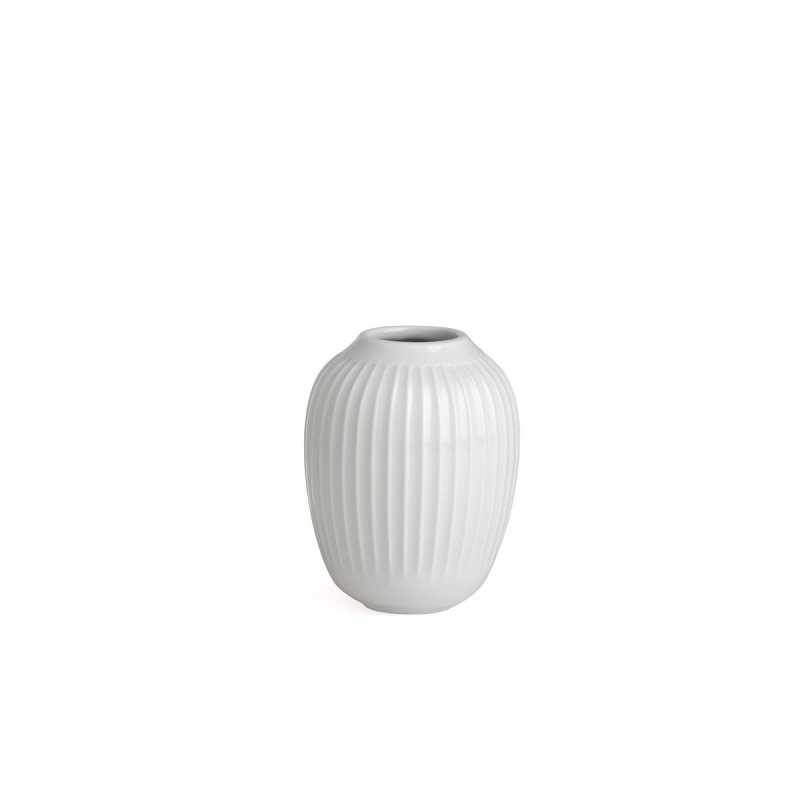 Kähler HAMMERSHØJ Mini Wazon do Kwiatów 10,5 cm Biały