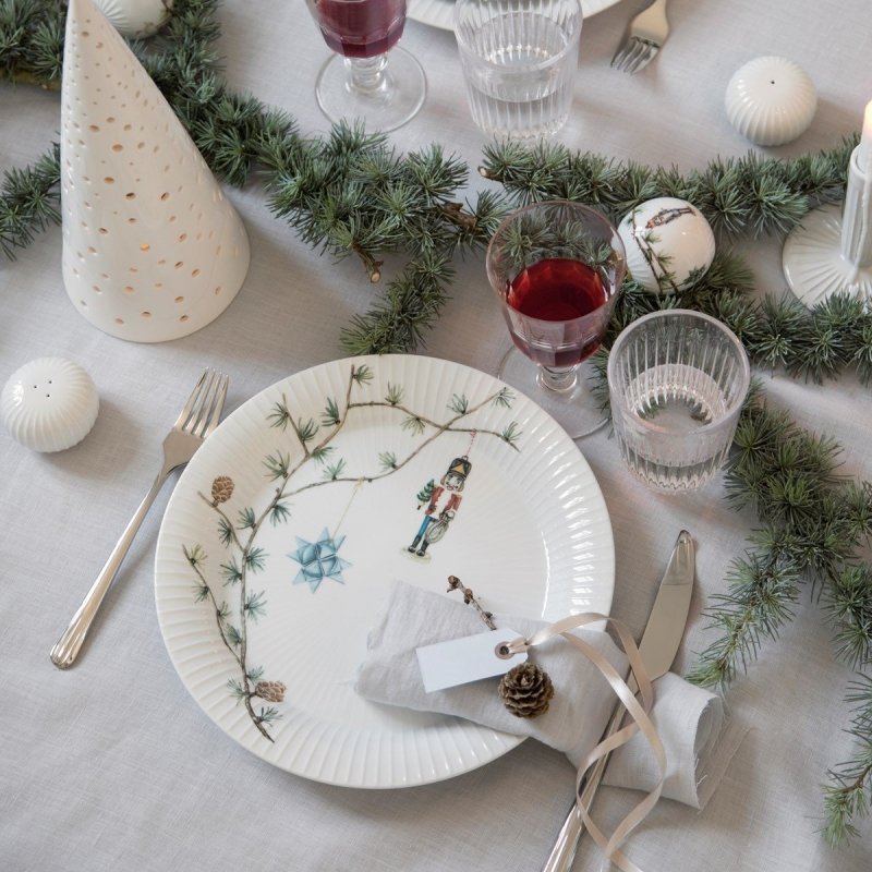Kähler HAMMERSHØI CHRISTMAS Bombka Porcelanowa 2018
