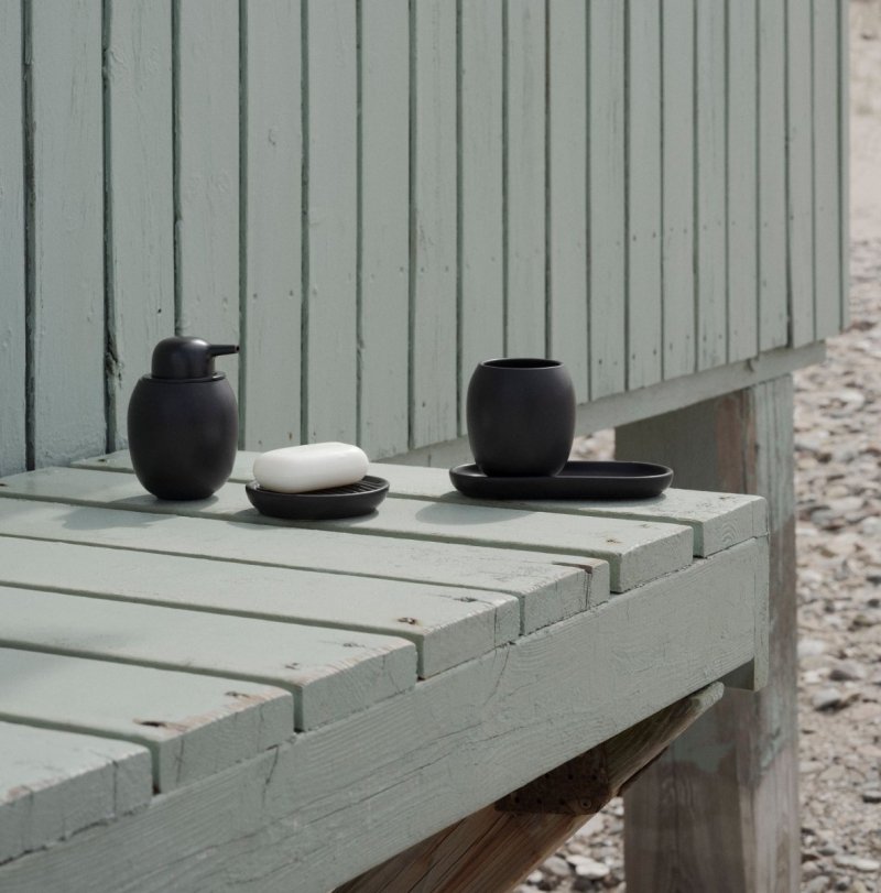 Stelton FJORD Podstawka - Tacka Łazienkowa / Czarna