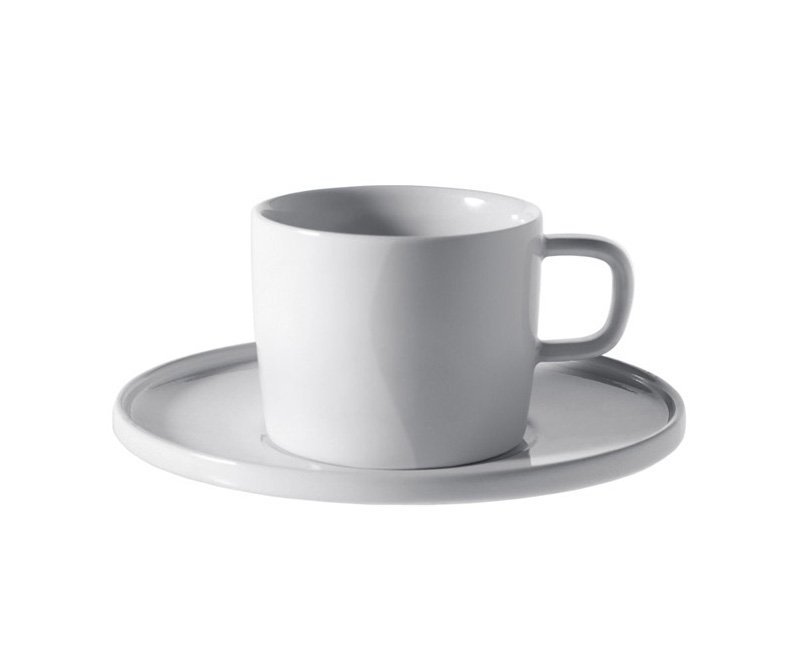 A di Alessi PlateBowlCup Spodek do Filiżanki Espresso Biały