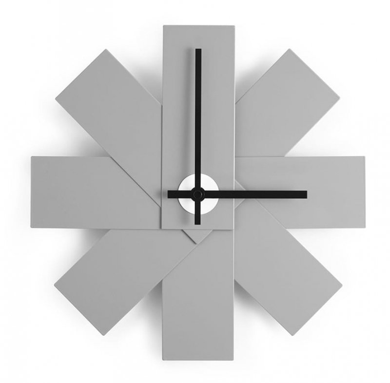 Normann Copenhagen WATCH ME Zegar Ścienny / Szary
