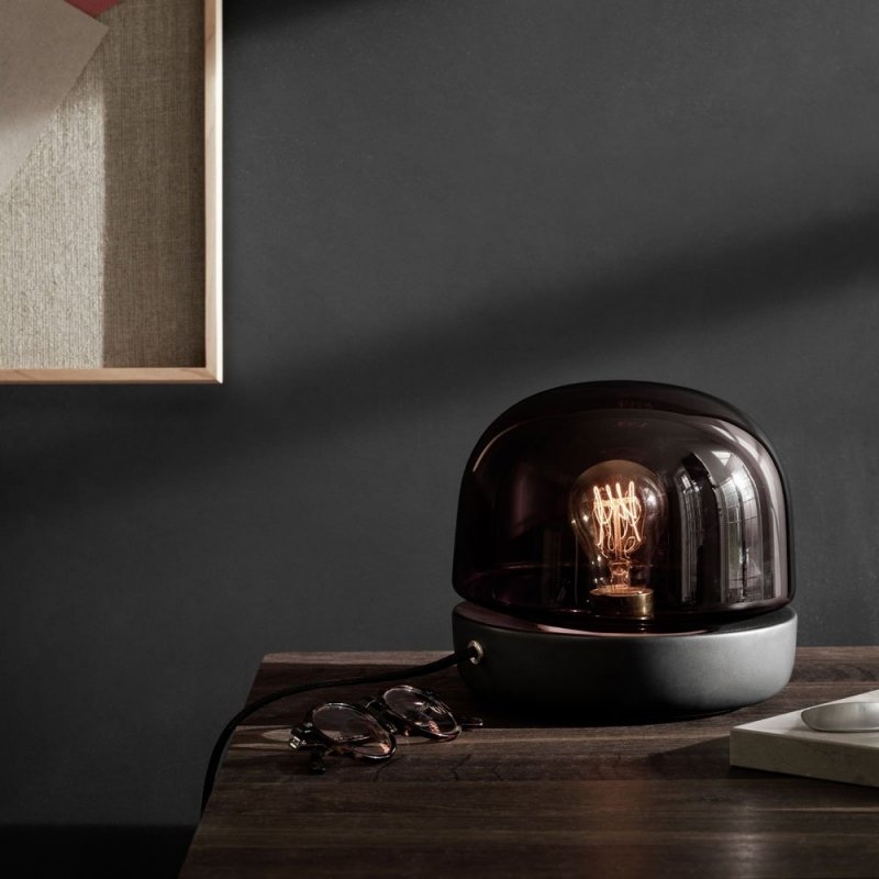 Menu STONE LAMP Lampa Stołowa - Szara