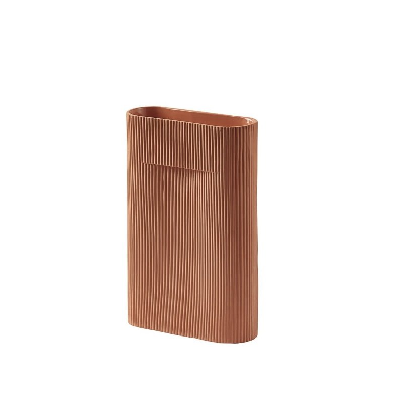 Muuto RIDGE Wazon do Kwiatów 35 cm Terracotta