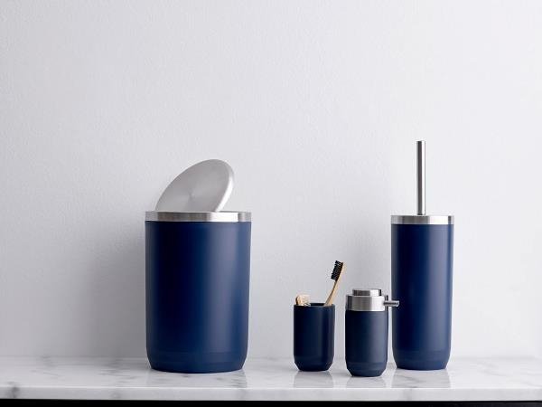 Sodahl FRAGMENT Kosz Łazienkowy 3 l Granatowy Indigo