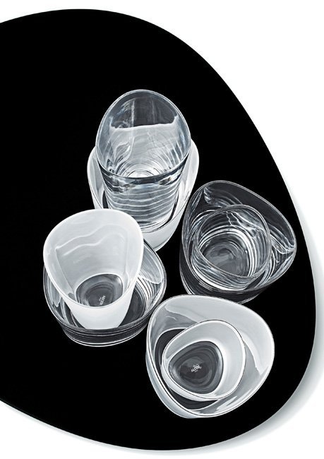 Alessi COLOMBINA Podstawka pod Talerz / Czarna