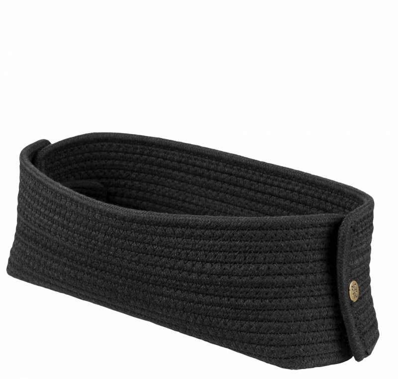 RIG-TIG by Stelton KNIT-IT Bawełniany Koszyk na Pieczywo / Czarny