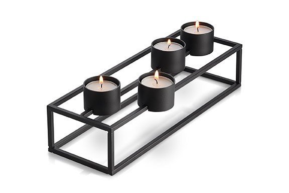 Philippi CUBO Świecznik Tealight i Podgrzewacz 2w1