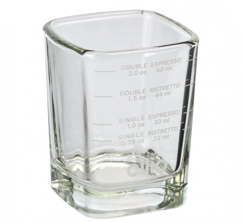 Cilio BARISTA Szklana Miarka do Kawy Espresso 60 ml