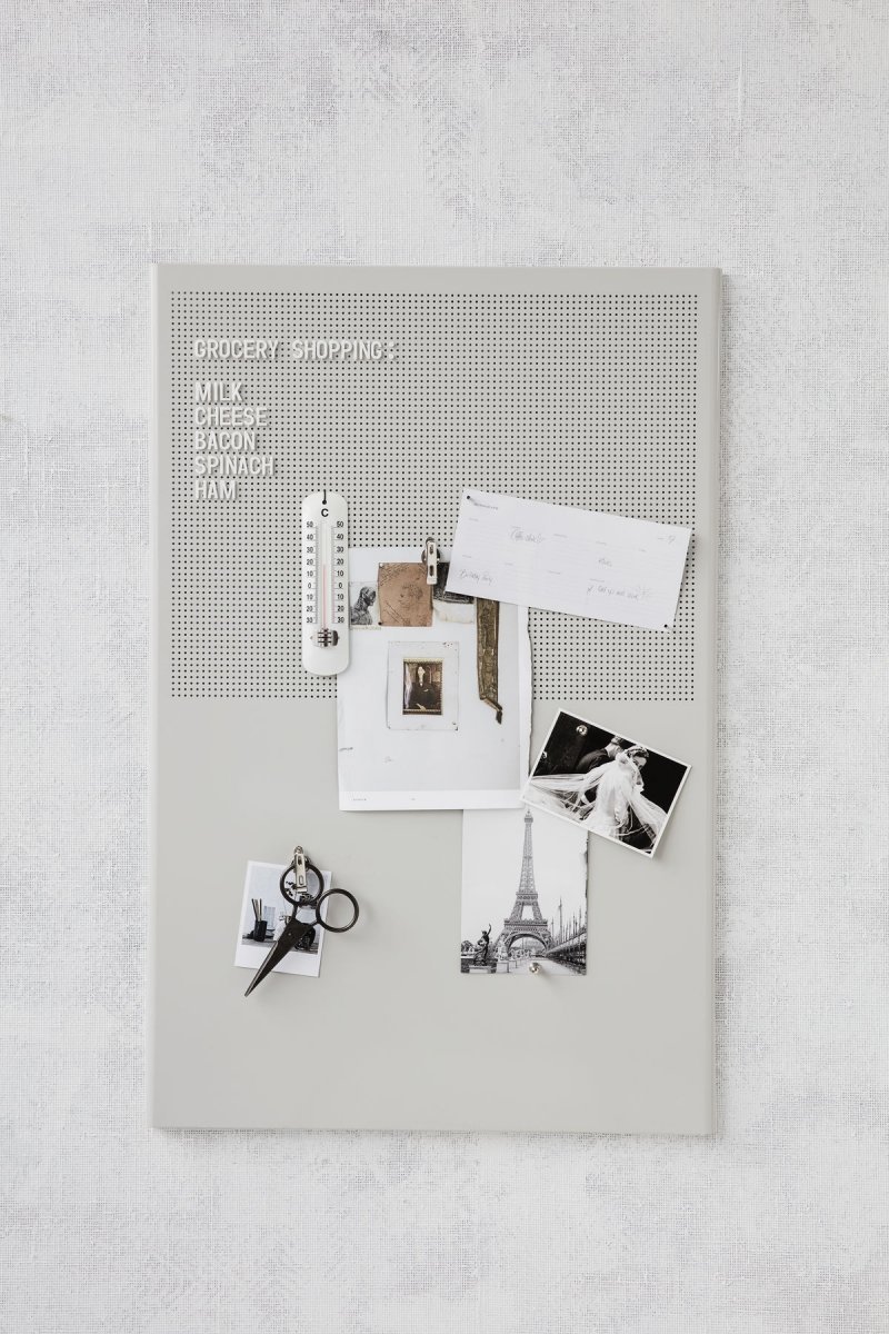 Monograph NOTICEBOARD Tablica Magnetyczna - Jasnoszara