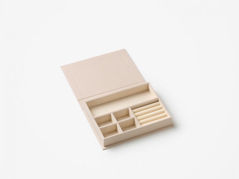 Printworks LOVE Pudełko na Biżuterię M - The Bijoux Library / Beżowe