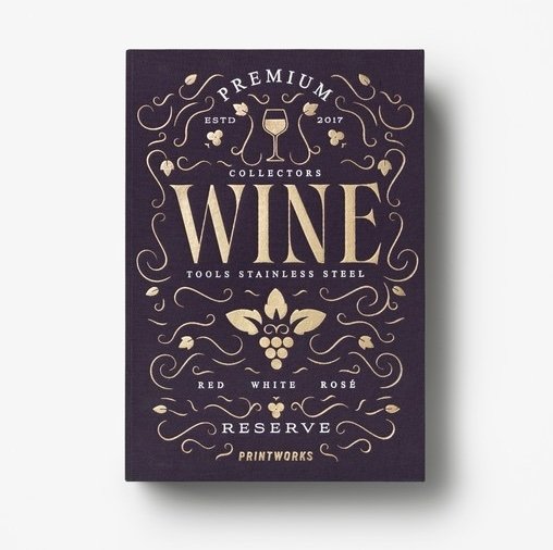 Printworks THE ESSENTIALS Zestaw Prezentowy do Wina