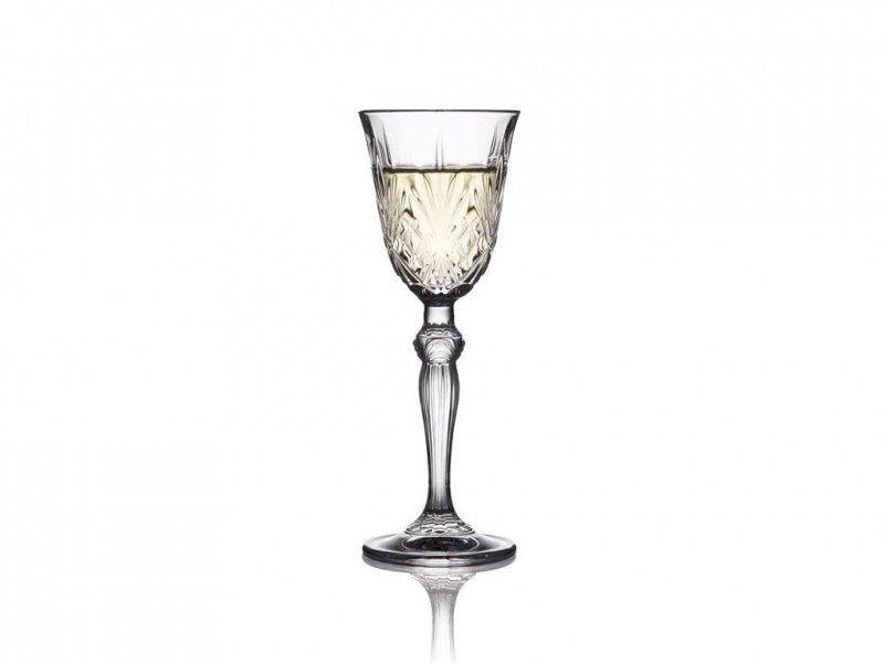 Lyngby Glass MELODIA Kryształowe Kieliszki do Wódki, Likieru 50 ml 4 Szt.