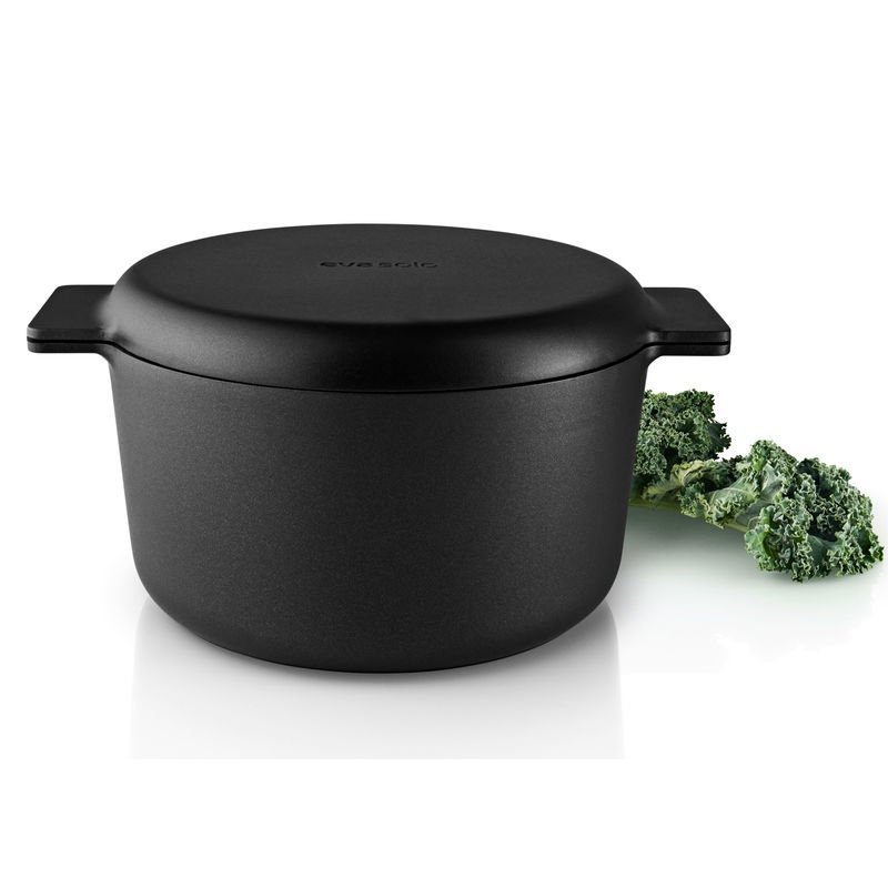 Eva Solo NORDIC KITCHEN Garnek z Pokrywką 6 l Czarny
