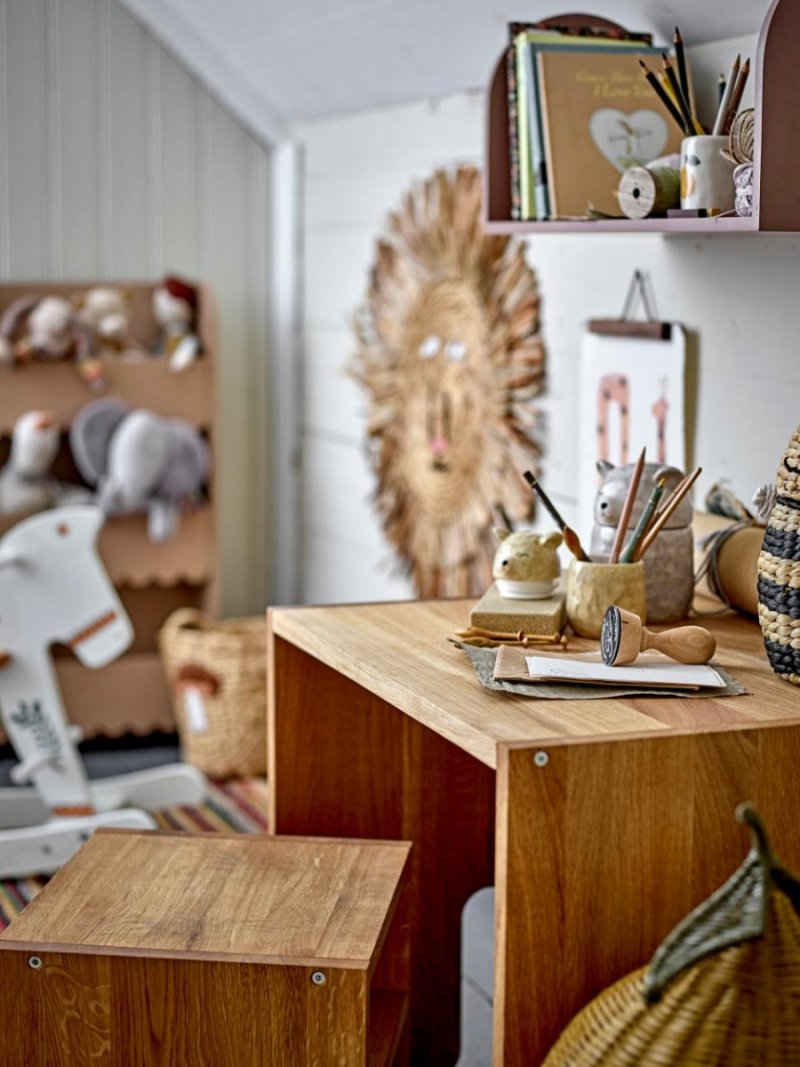Bloomingville PUK Ceramiczny Pojemnik z Pokrywką / Brązowy Miś