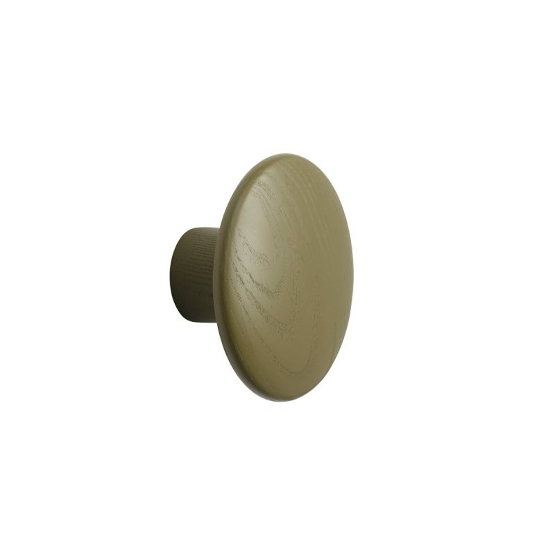 Muuto DOTS Wieszak Drewniany S - 9 cm / Brązowo-Zielony