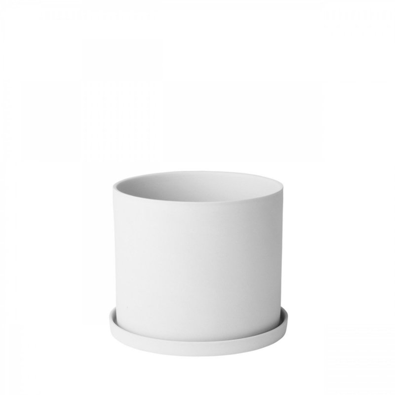 Blomus NONA Doniczka na Zioła 12,5 cm Biała