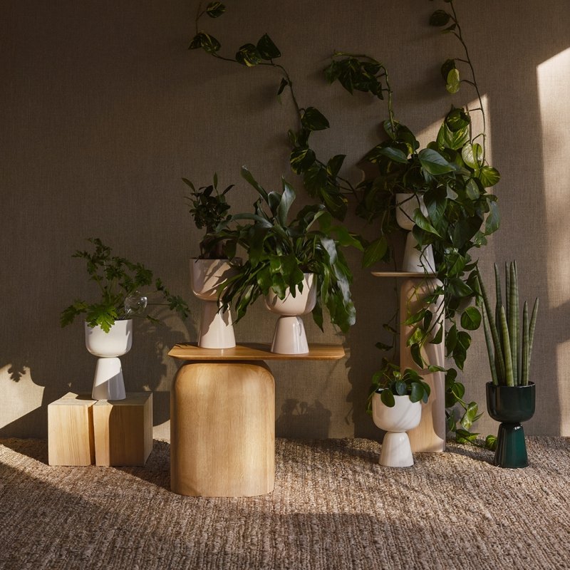 Iittala NAPPULA Osłonka - Doniczka do Kwiatów 15,5 cm / Beżowa