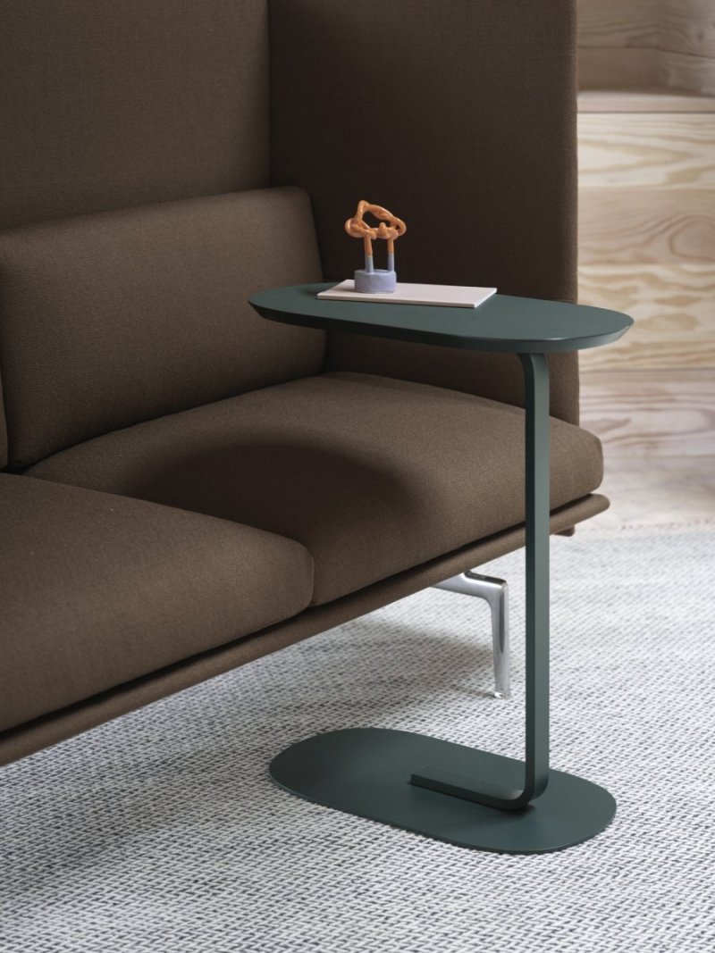 Muuto RELATE Stolik Pomocniczy - Boczny 73,5 cm Biały