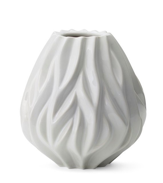 Morso FLAME Wazon do Kwiatów 19 cm Biały
