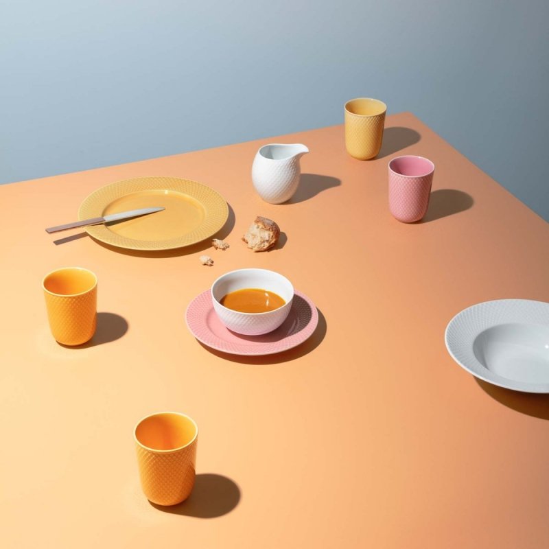 Lyngby Porcelain RHOMBE COLOR Miska 11 cm Żółta