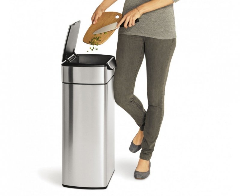 simplehuman TOUCH-BAR Kosz na Śmieci 30 l - Stal FPP