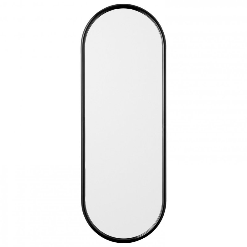 Aytm ANGUI Lustro Ścienne Owalne 108 cm Ciemnoszare