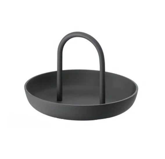 Philippi PIATTO Patera - Tacka z Uchwytem 20 cm / Ciemnoszara