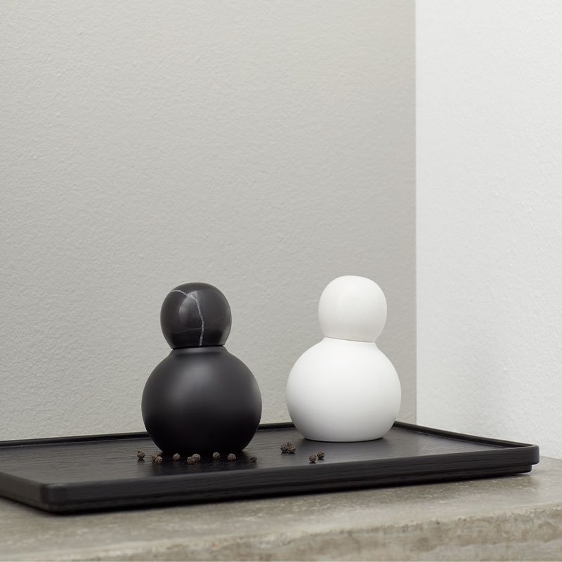 Andersen Furniture BOGGIE Młynek do Soli lub Pieprzu / Biały