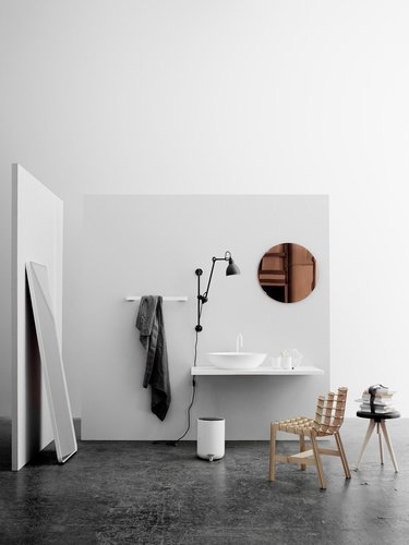 Menu BATH Reling Łazienkowy na Ręczniki 60 cm / Biały