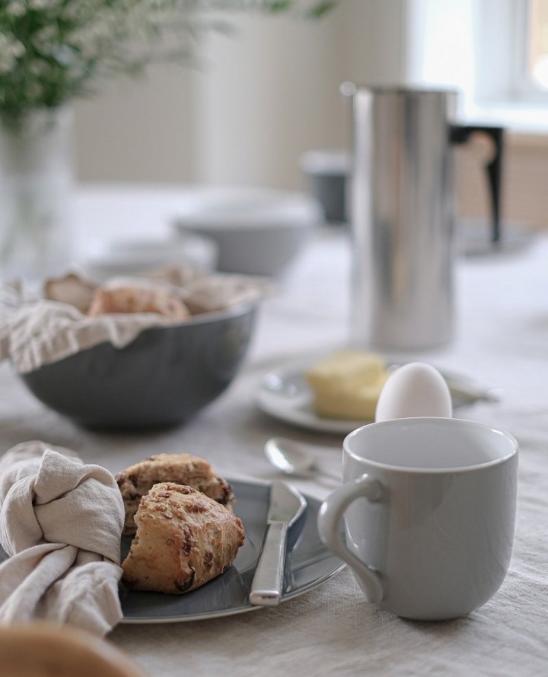 Stelton EMMA Kubek 380 ml / Zestaw 2 Szarych Kubków