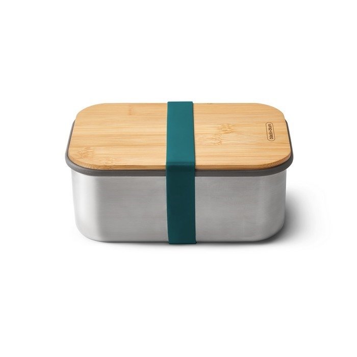 black+blum CLASSIC Stalowy Lunchbox L / Morski