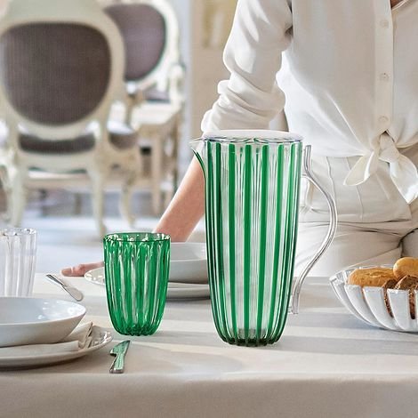 Guzzini DOLCEVITA Dzbanek z Pokrywką 1,75 l z Tworzywa z Recyklingu / Żółty