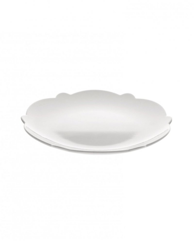 Alessi DRESSED Talerz Deserowy 4 Szt. / Biały