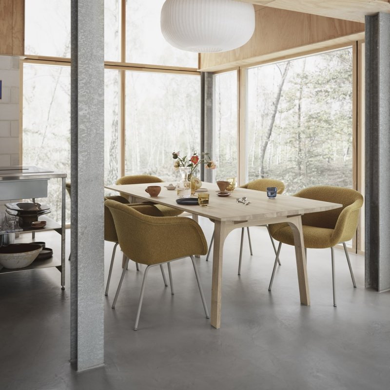 Muuto EARNEST Stół do Jadalni 205x100 cm / Ciemny Dąb Olejowany