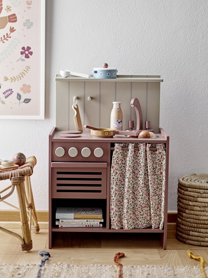 Bloomingville PIPPI Drewniana Kuchnia - Zestaw do Zabawy dla Dzieci