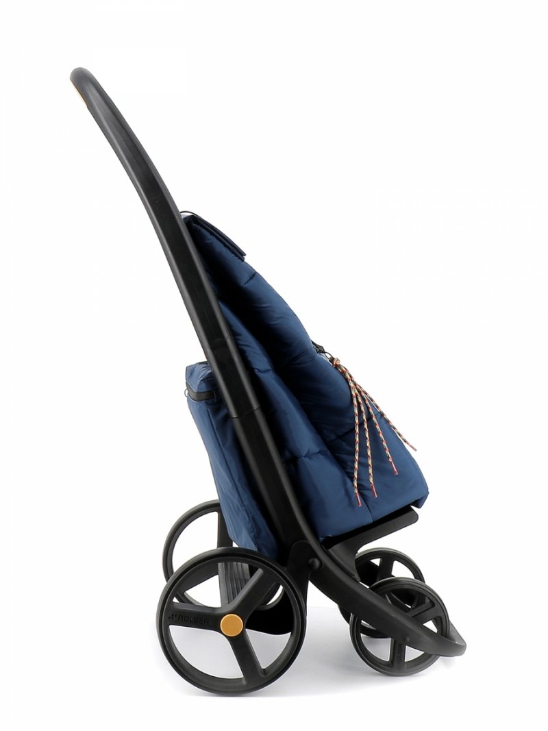 Rolser CLEC TERMO POLAR 8 Wózek na Kółkach - Torba na Zakupy / Czarny