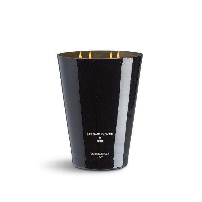 Cereria Molla BOUTIQUE Świeca Zapachowa XXL 3,5 kg Bulgarian Rose and Oud