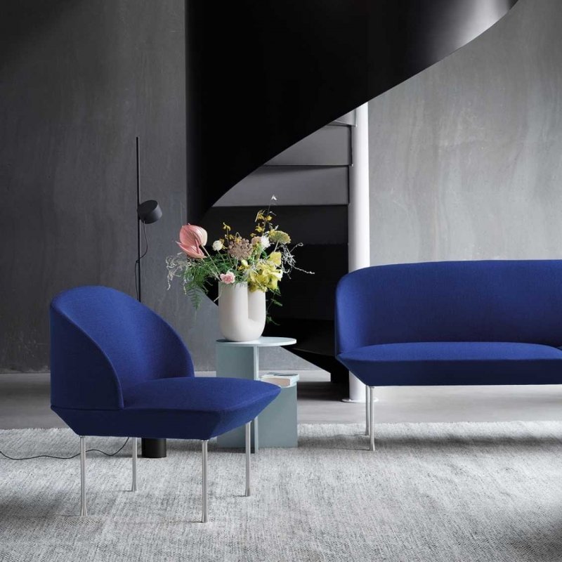 Muuto KINK Wazon do Kwiatów - Niebieski / Light Blue